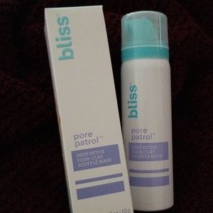 Bliss Pore Patrol Deep Detox Clay Mask NIB